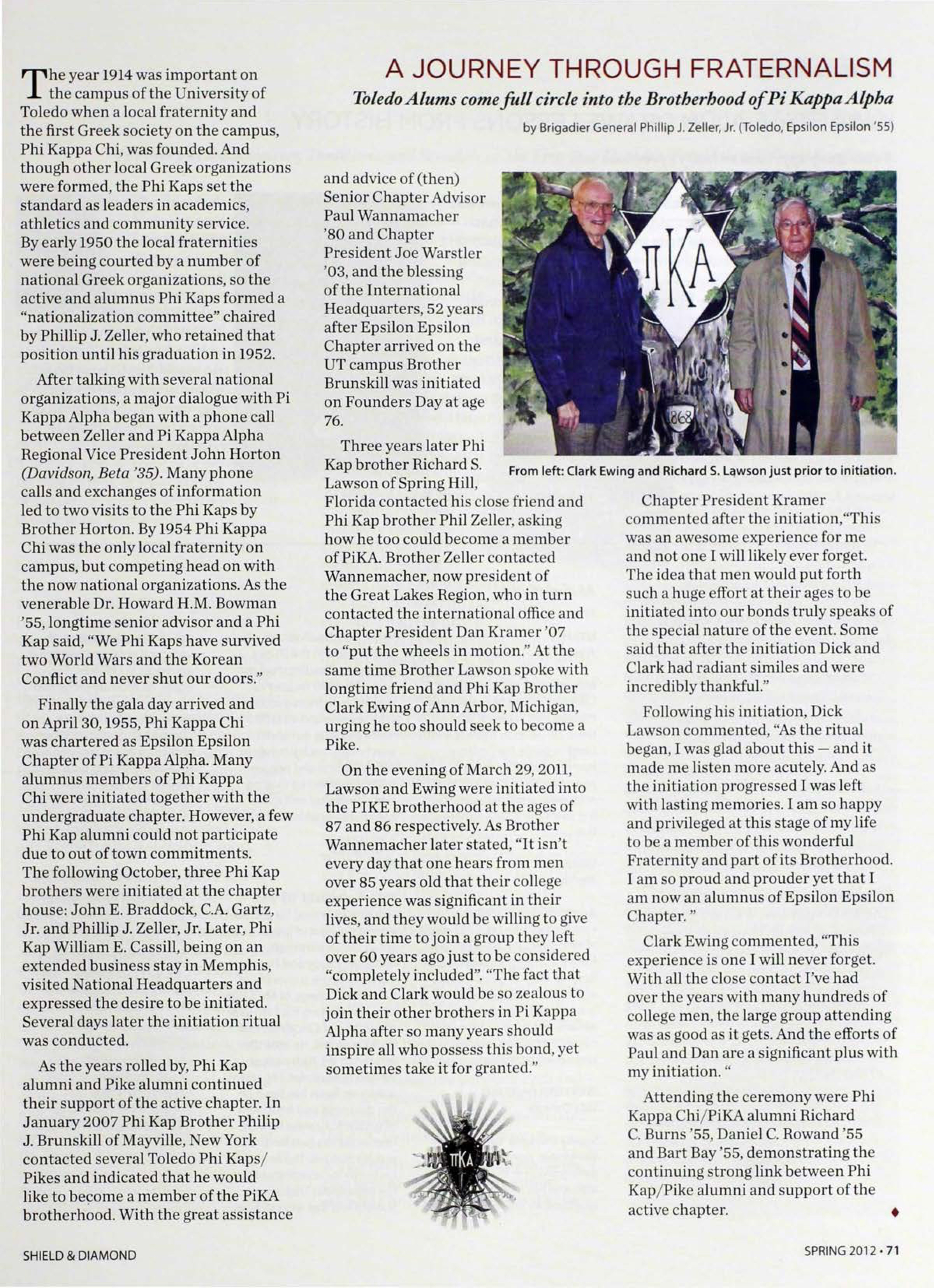 A Journey Through Fraternalism